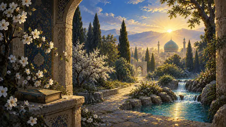 ستایش: با نور خود آشناییام ده